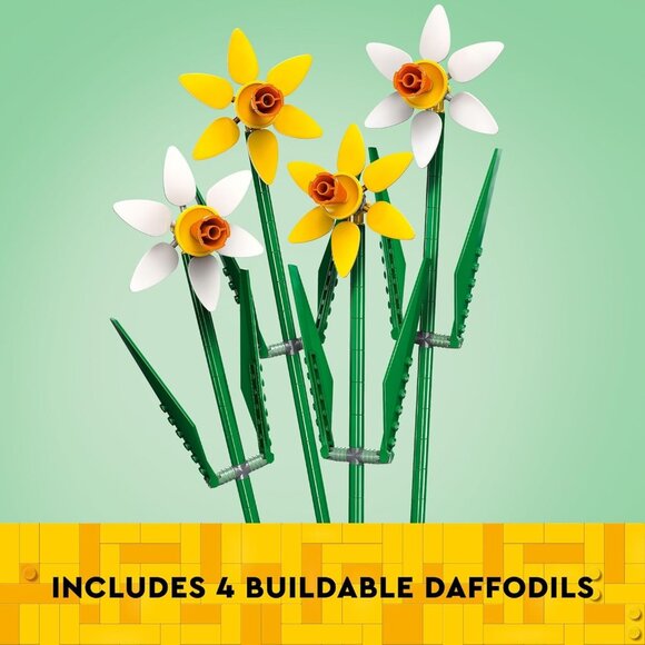 NEW LEGO Daffodils Flowers 40747 Building Set 216 Pieces Flower Botanical Collec - Picture 7 of 13